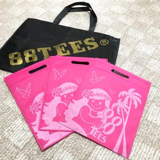 エイティーエイティーズ(88TEES)の88TEES  未使用ギフトバッグ 3枚 + 大 ショッピングバッグ(ショップ袋)