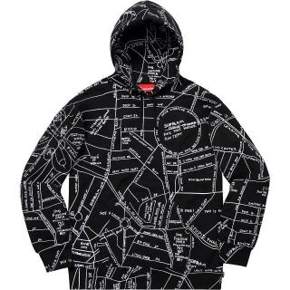 シュプリーム(Supreme)の【新品未使用】Supreme Gonz Map Hooded L(パーカー)