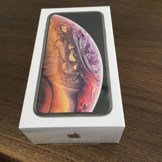 アップル(Apple)の新品未開封 iPhonexs64GB SIMロック解除済み 一括購入残債なし(携帯電話本体)