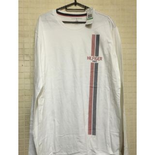 トミーヒルフィガー(TOMMY HILFIGER)のトミーヒルヒィガー Lサイズ(Tシャツ/カットソー(七分/長袖))