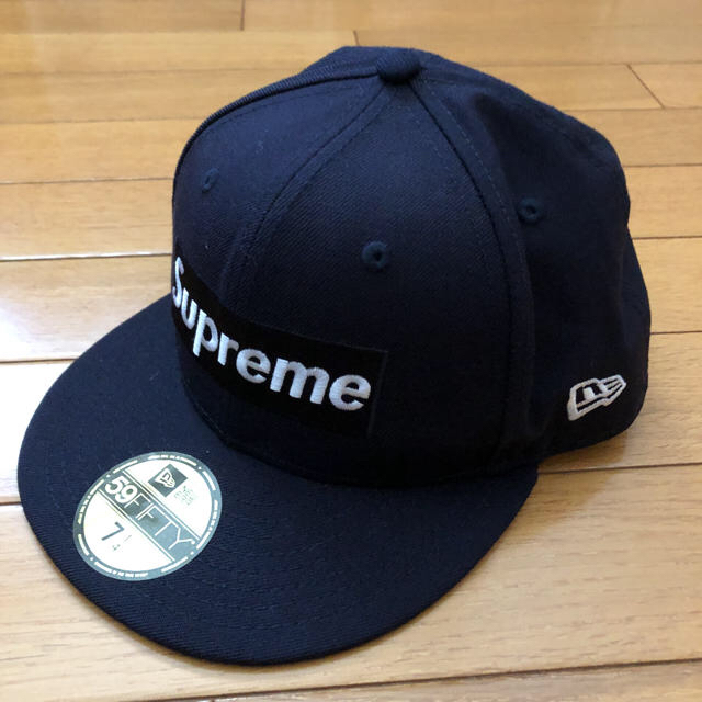 キムタク着用 supreme newera R.I.P. ボックスロゴキャップ www