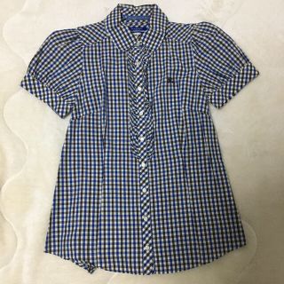 バーバリーブルーレーベル(BURBERRY BLUE LABEL)の新品未使用 バーバリーブルーレーベル ブラウス(シャツ/ブラウス(半袖/袖なし))