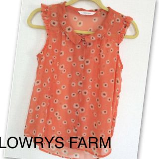 ローリーズファーム(LOWRYS FARM)のフレンチスリーブブラウス(シャツ/ブラウス(半袖/袖なし))