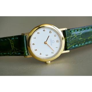 オメガ(OMEGA)の美品 オメガ デビル ゴールド アラビア レディース Omega(腕時計)