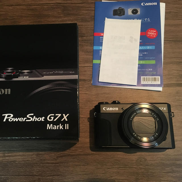 試用55日の美品　PowerShot G7 X Mark II