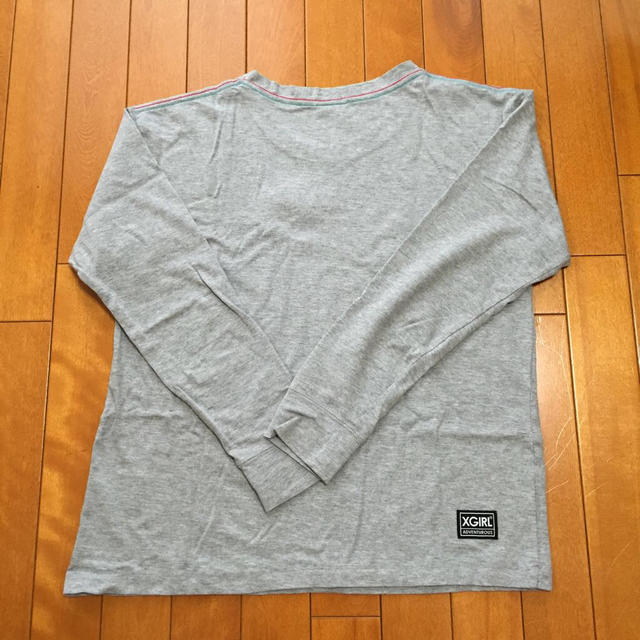 X-girl(エックスガール)のX-girl ネイルデザインTシャツ レディースのトップス(Tシャツ(長袖/七分))の商品写真
