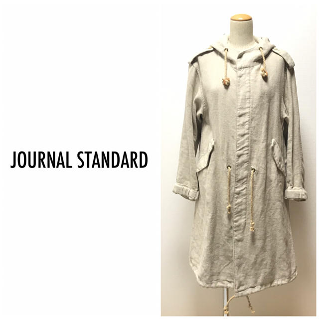 JOURNAL STANDARD(ジャーナルスタンダード)の❤️送料込❤️JOURNAL STANDARD リネンスプリングコート レディースのジャケット/アウター(スプリングコート)の商品写真