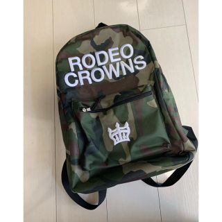 ロデオクラウンズ(RODEO CROWNS)のロデオクラウンズ  迷彩リュックサック 美品(リュック/バックパック)