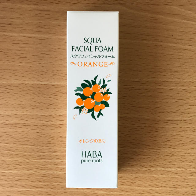 HABA(ハーバー)のHABA ハーバー スクワフェイシャルフォーム オレンジの香り コスメ/美容のスキンケア/基礎化粧品(洗顔料)の商品写真