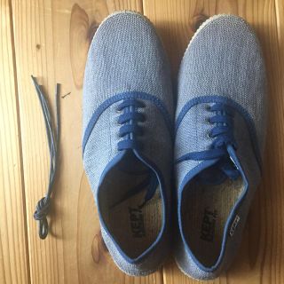 ヴァンズ(VANS)の未使用KEPT ケプトスニーカー OXFORD YUTE 43 カラーAZUL(スニーカー)