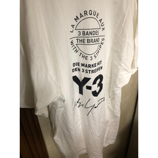 ワイスリー(Y-3)のy-3 ロゴtシャツ(Tシャツ/カットソー(半袖/袖なし))