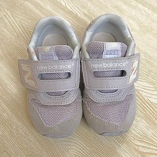 ニューバランス(New Balance)のニューバランス★パープル15cm(スニーカー)