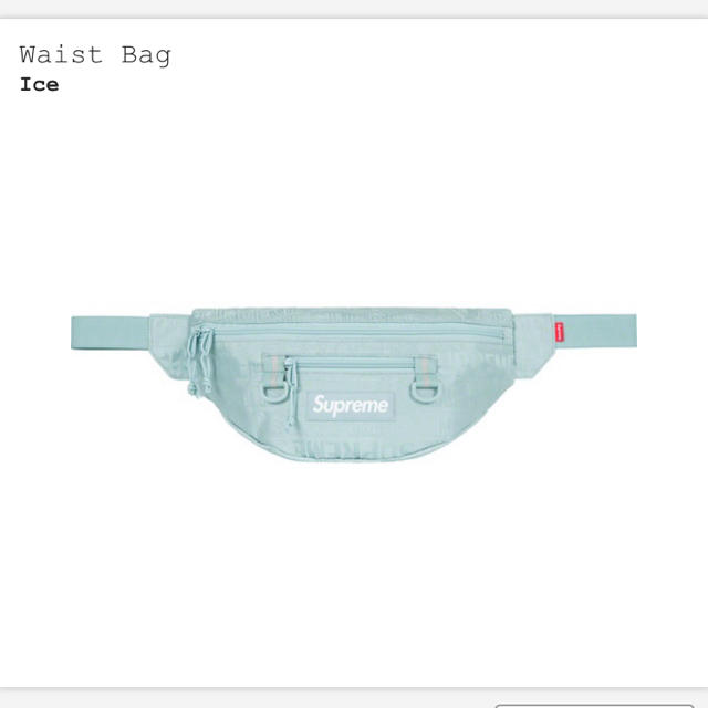 セット 水色 Supreme Waist&Shoulder Bag 3