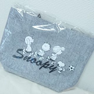 スヌーピー(SNOOPY)のスヌーピー 麻風ランチバッグ 新品未開封(キャラクターグッズ)