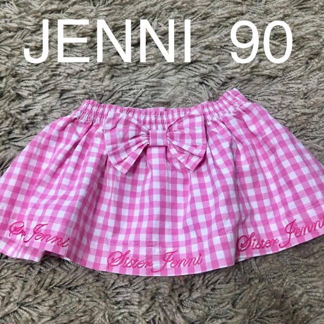 JENNI(ジェニィ)のJENNIジェニィ チェックスカートピンク 90 女の子キッズ服 キッズ/ベビー/マタニティのキッズ服女の子用(90cm~)(スカート)の商品写真