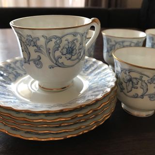 ノリタケ(Noritake)のノリタケNoritake デミカップ bone china5客セット(グラス/カップ)