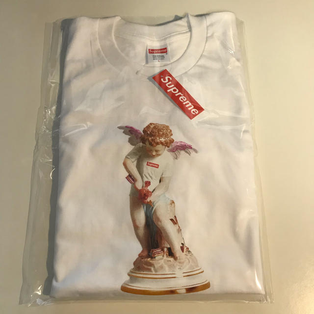 L 白 Supreme Cupid Tee