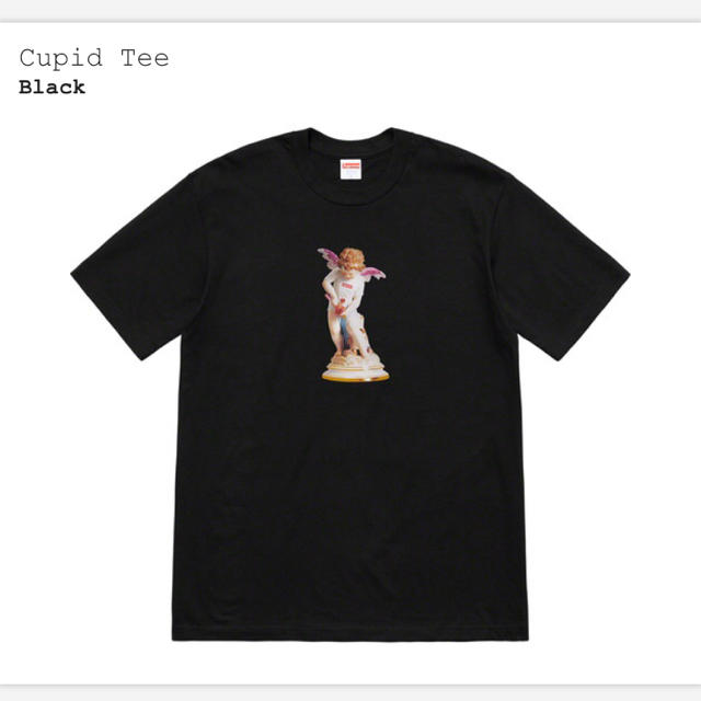 L 黒 Supreme Cupid Tee