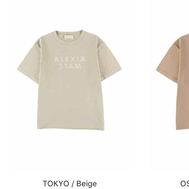 ALEXIA STAM(アリシアスタン)のALEXIASTAM 東京限定Tシャツ♡ レディースのトップス(Tシャツ(半袖/袖なし))の商品写真