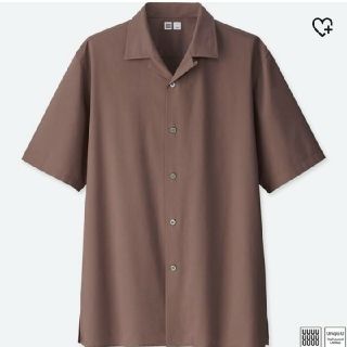 ユニクロ(UNIQLO)の【S】UNIQLO U オープンカラーシャツ(シャツ)