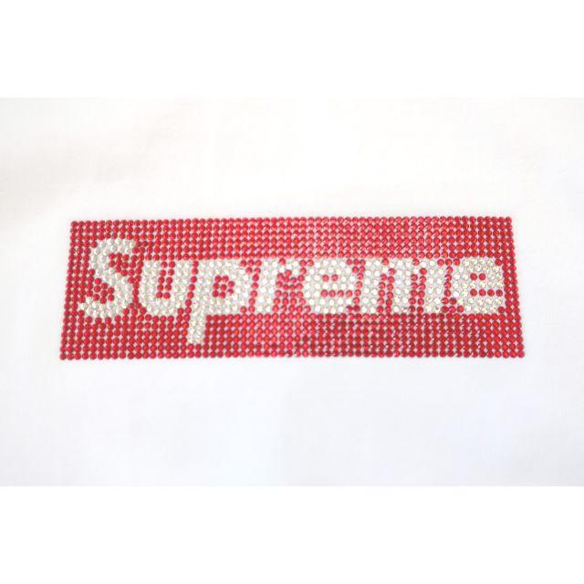 Supreme®/Swarovski® Box Logo Tee 白 M