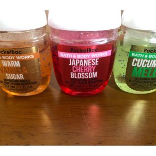 バスアンドボディーワークス(Bath & Body Works)のBATH&BODY WORKS ハンドジェル 3点セット(その他)