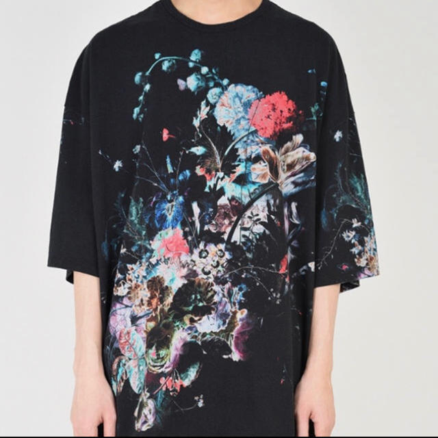 ラッドミュージシャン 花柄 スーパービックTシャツ