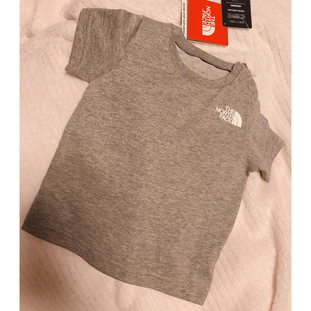 THE NORTH FACE(ザノースフェイス)のノースフェイス キッズ Tシャツ シンプル 半袖 キッズ/ベビー/マタニティのベビー服(~85cm)(Ｔシャツ)の商品写真