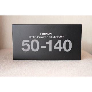 フジフイルム(富士フイルム)のFUJIFILM XF50-140mm F2.8 新品 未使用 保証残あり(レンズ(ズーム))