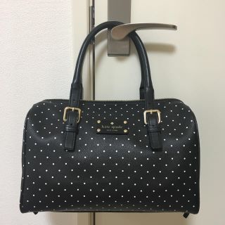 ケイトスペードニューヨーク(kate spade new york)のkate spadeのドット柄ボストンバッグ♡(ボストンバッグ)