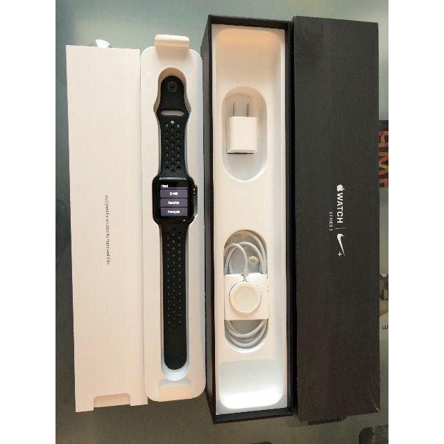 その他 Apple - Apple watch series 3 Nike+ GPS 42mm