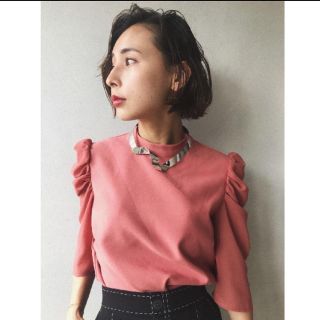 アメリヴィンテージ(Ameri VINTAGE)の新品♡アメリヴィンテージPOWER SHOULDER EASY TOP (シャツ/ブラウス(半袖/袖なし))