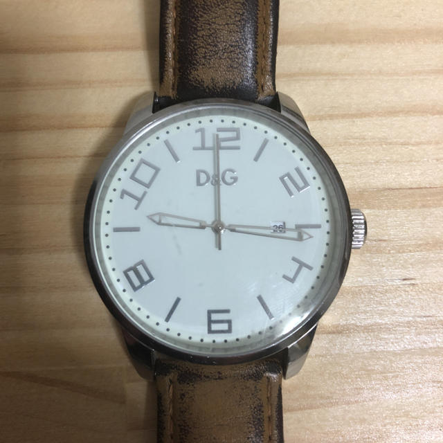 DOLCE&GABBANA(ドルチェアンドガッバーナ)のD&G ドルチェ&ガッバーナ 腕時計 5ATM WATER RESISTANT メンズの時計(腕時計(アナログ))の商品写真