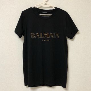 バルマン(BALMAIN)のBALMAIN Tシャツ ブラック×ゴールド(Tシャツ/カットソー(半袖/袖なし))