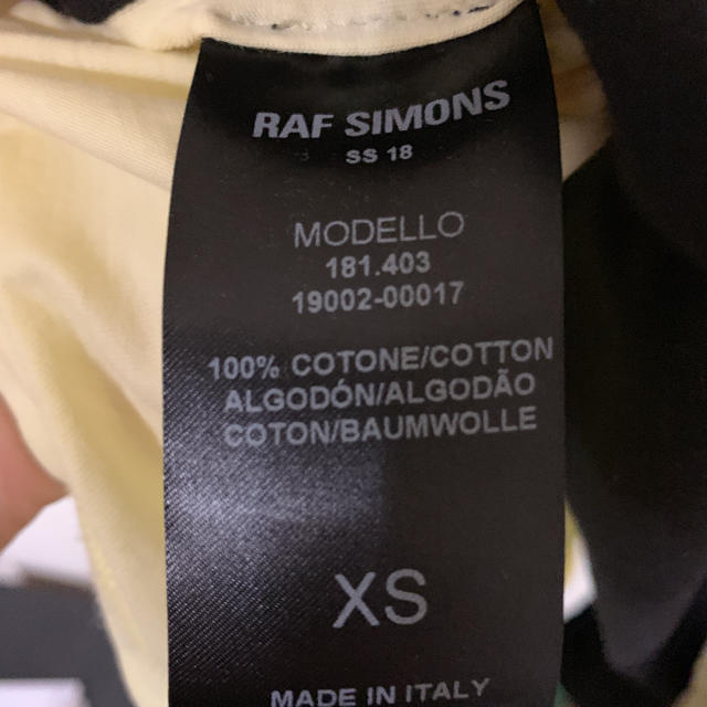 RAF SIMONS(ラフシモンズ)のraf simons ノースリーブ メンズのトップス(Tシャツ/カットソー(半袖/袖なし))の商品写真