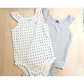 カーターズ(carter's)の【2枚セット】Carters ベビーロンパース 24month(ロンパース)