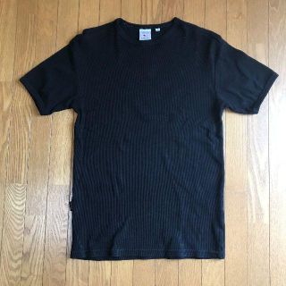 アヴィレックス(AVIREX)の値下げ★AVIREX アビレックス クルーネック Tシャツ 黒 M★松ちゃん着用(Tシャツ/カットソー(半袖/袖なし))