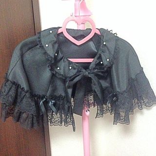 メタモルフォーゼタンドゥフィーユ(metamorphose temps de fille)の【値下げ】メタモル 黒ケープ(その他)