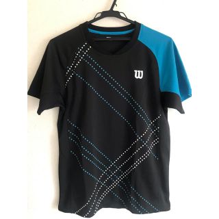 ウィルソン(wilson)のWilson ウィルソン テニスウェア Tシャツ メンズ ブルー系(ウェア)