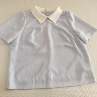 トランテアンソンドゥモード(31 Sons de mode)のとろみブラウス 美品(カットソー(半袖/袖なし))