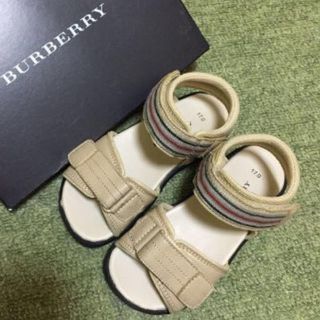 バーバリー(BURBERRY)のバーバリー☆BURBERRY ベージュサンダル(17)(サンダル)