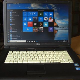 フジツウ(富士通)のutauta023様専用　最新Win１０とオフィス２０１６　(ノートPC)