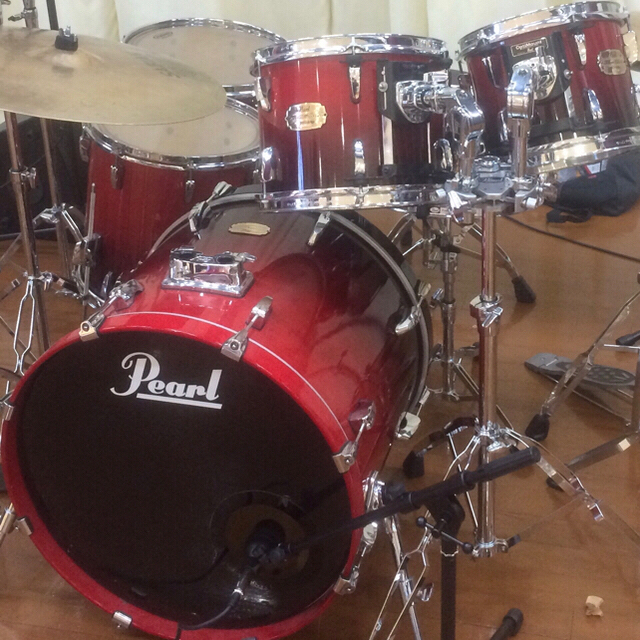 pearl(パール)の最終値下げ！Pearl Session Custom SMX Maple 楽器のドラム(セット)の商品写真