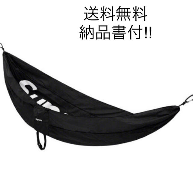 Supreme(シュプリーム)のSupreme®/ENO® DoubleNest® Hammock 黒 スポーツ/アウトドアのアウトドア(寝袋/寝具)の商品写真