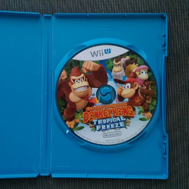 Wii U(ウィーユー)のドンキーコングトロピカルフリーズ WiiU版 エンタメ/ホビーのゲームソフト/ゲーム機本体(家庭用ゲームソフト)の商品写真