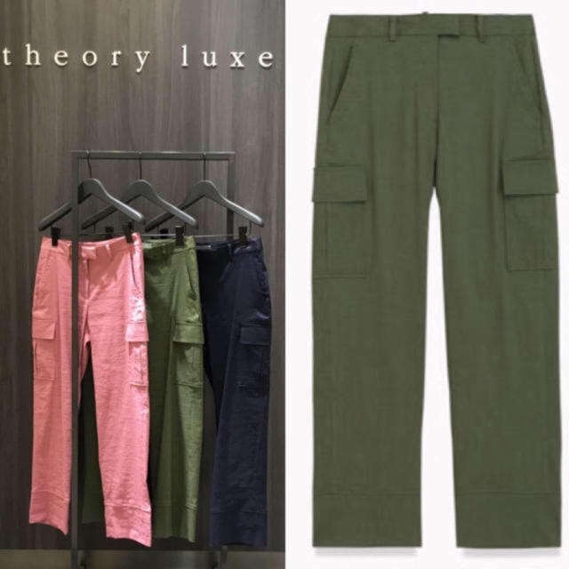 Theory luxe(セオリーリュクス)のセオリーリュクスカーゴパンツ レディースのパンツ(ワークパンツ/カーゴパンツ)の商品写真