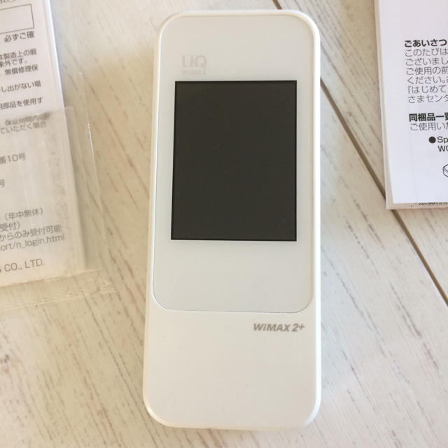 WiMAX スマホ/家電/カメラのスマホ/家電/カメラ その他(その他)の商品写真