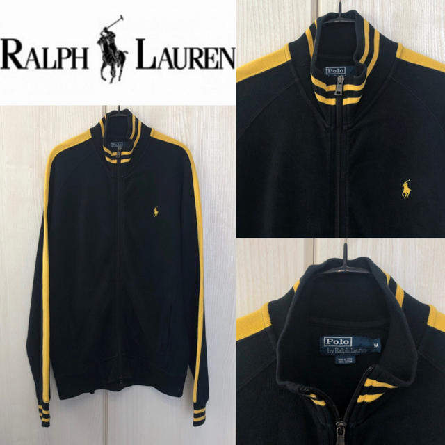 POLO RALPH LAUREN(ポロラルフローレン)の早い者勝ち!定番カラー！ポロ ラルフローレン ライン入りトラックJKT メンズのトップス(ジャージ)の商品写真