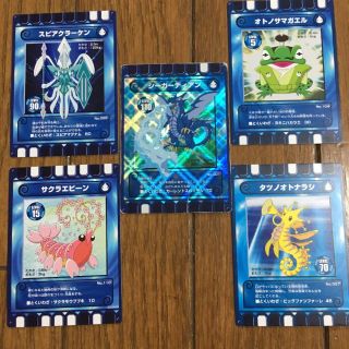 ぐるり森 ぐるりん レア カード いもむし君 ホエールマックス クリアファイル