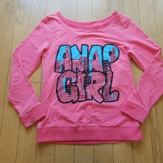 アナップキッズ(ANAP Kids)のANAP GIRL 長袖   sizeS 140-150(Tシャツ/カットソー)